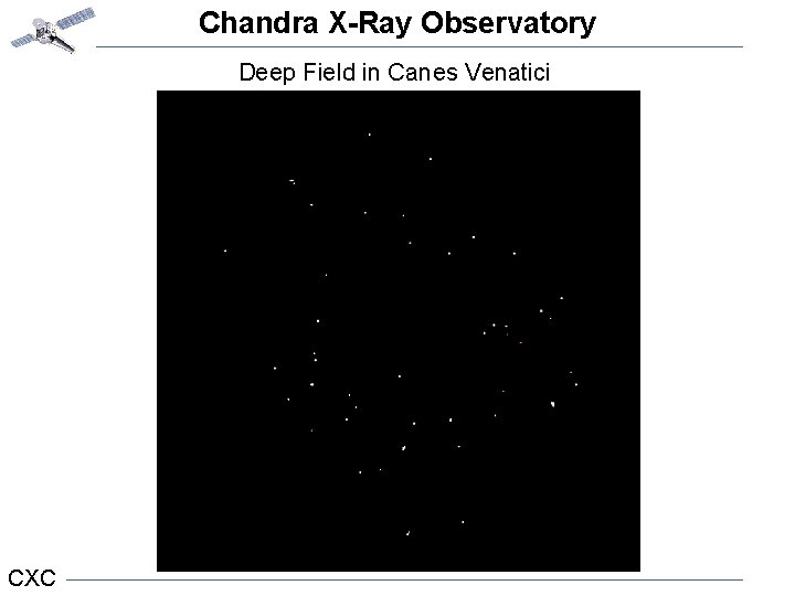 Chandra X-Ray Observatory Deep Field in Canes Venatici Deep Field CXC 