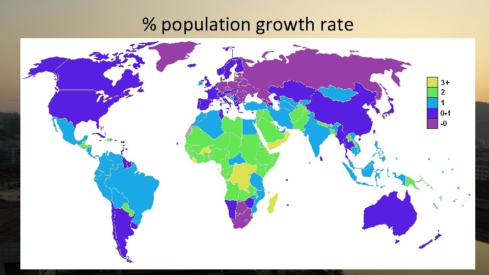 % population growth rate 