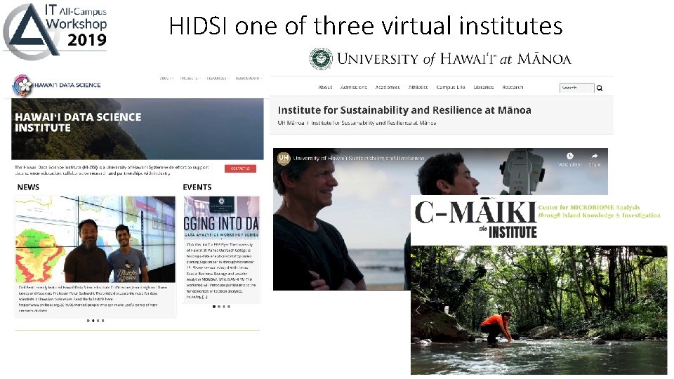 HIDSI one of three virtual institutes 