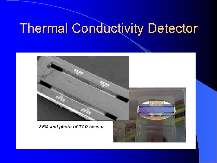 Thermal Conductivity Detector Thermal Conductivity Detector