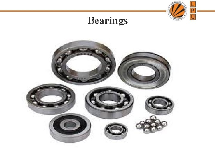 Bearings 