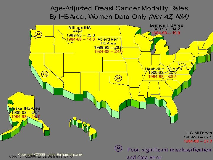 Copyright © 2000, Burhansstipanov Copyright © 2000, Linda Burhansstipanov 