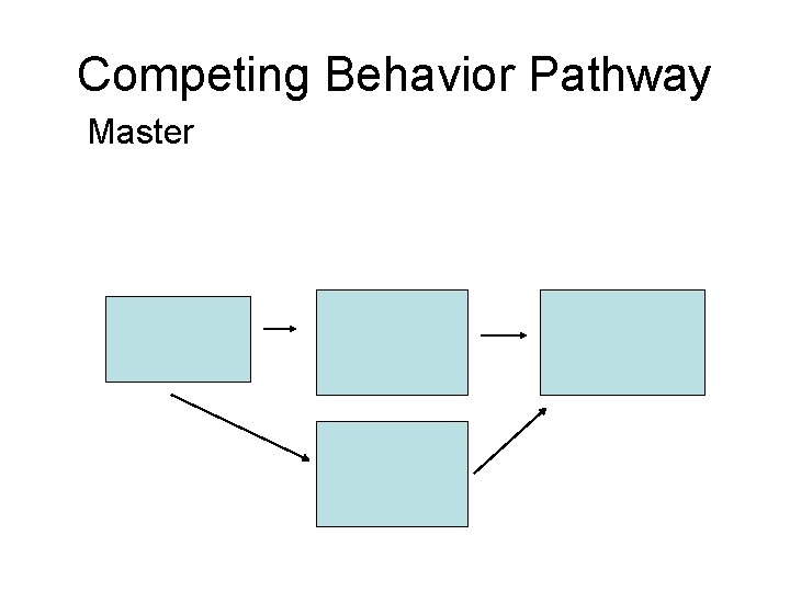 Competing Behavior Pathway Master 