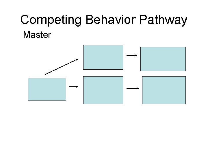 Competing Behavior Pathway Master 