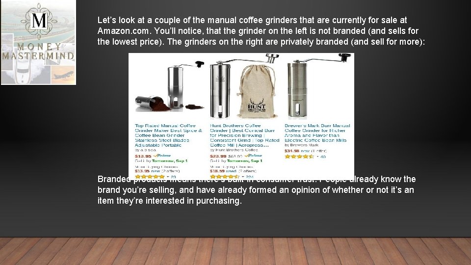 Let’s look at a couple of the manual coffee grinders that are currently for