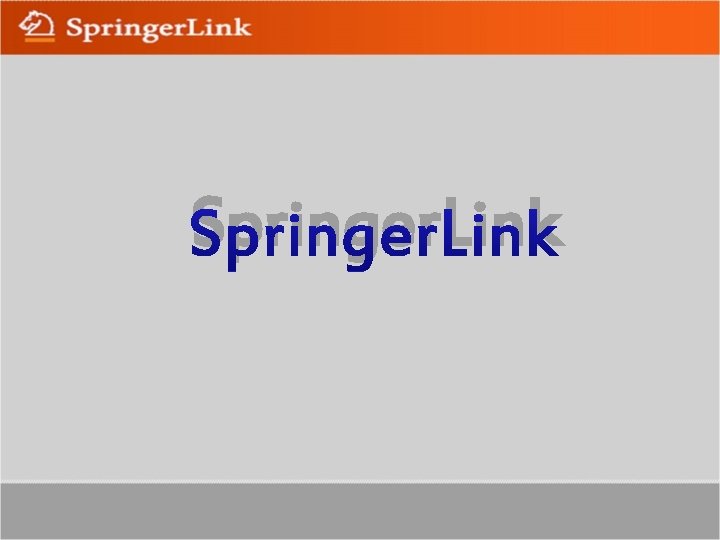 Springer. Link 