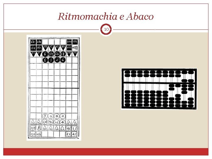 Ritmomachia e Abaco 10 