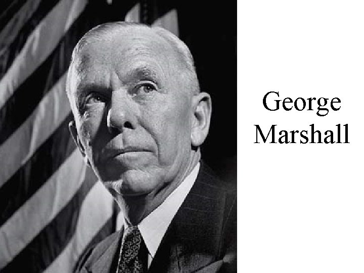George Marshall 