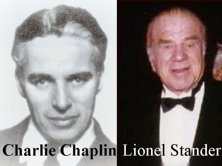 Charlie Chaplin Lionel Stander 