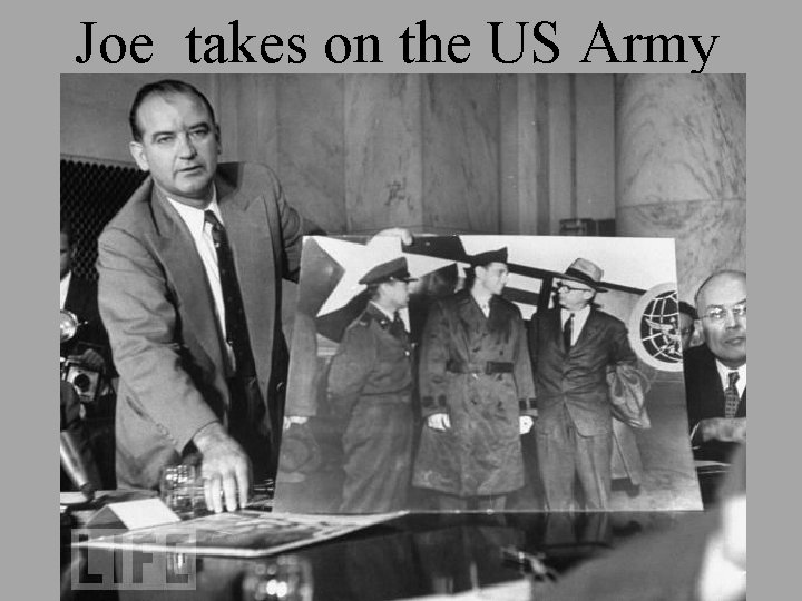 Joe takes on the US Army 