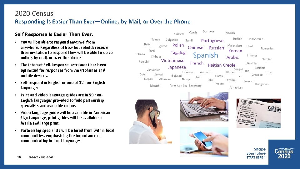 2020 Census Responding Is Easier Than Ever—Online, by Mail, or Over the Phone Self