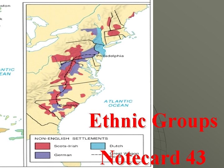 Ethnic Groups Notecard 43 