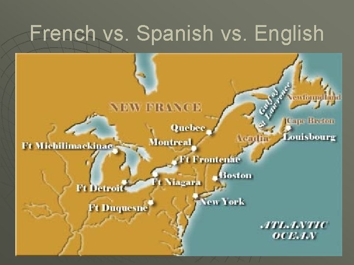 French vs. Spanish vs. English 