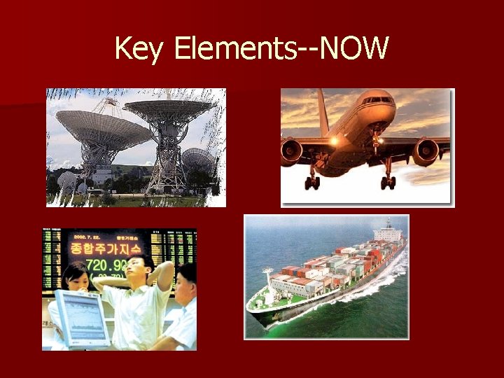Key Elements--NOW 