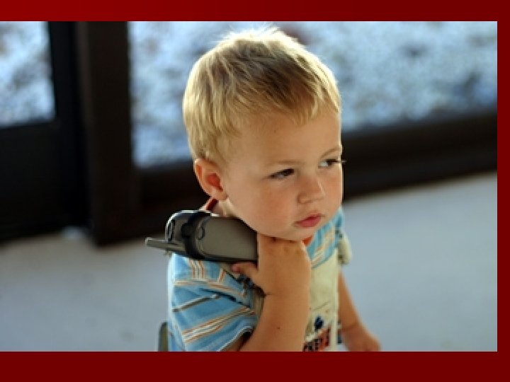 What are the Components? 1. n Broad Category: Technology n Instant, cheap Worldwide Communications