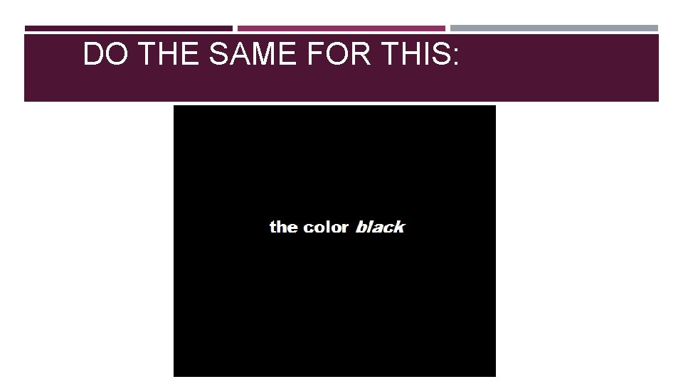 DO THE SAME FOR THIS: 