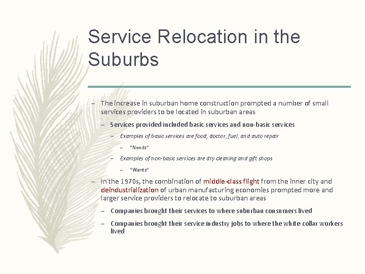 Service Relocation in the Suburbs – The increase in suburban home construction prompted a