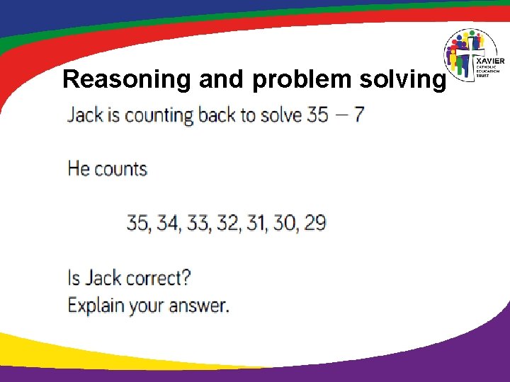 Reasoning and problem solving 