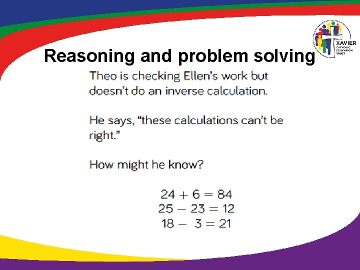 Reasoning and problem solving 