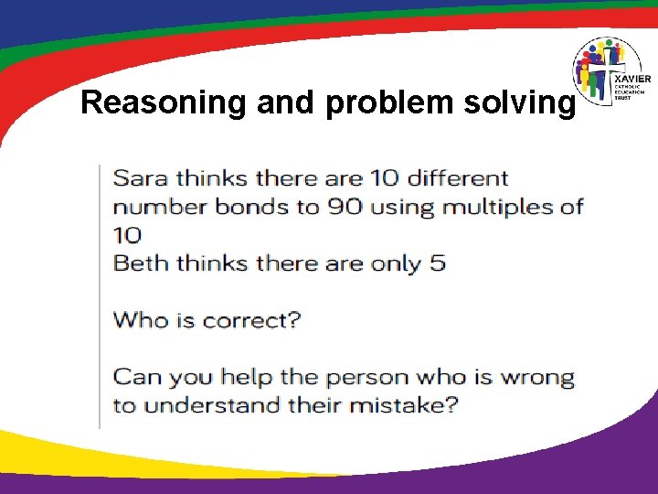 Reasoning and problem solving 