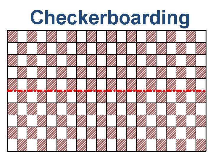 Checkerboarding 