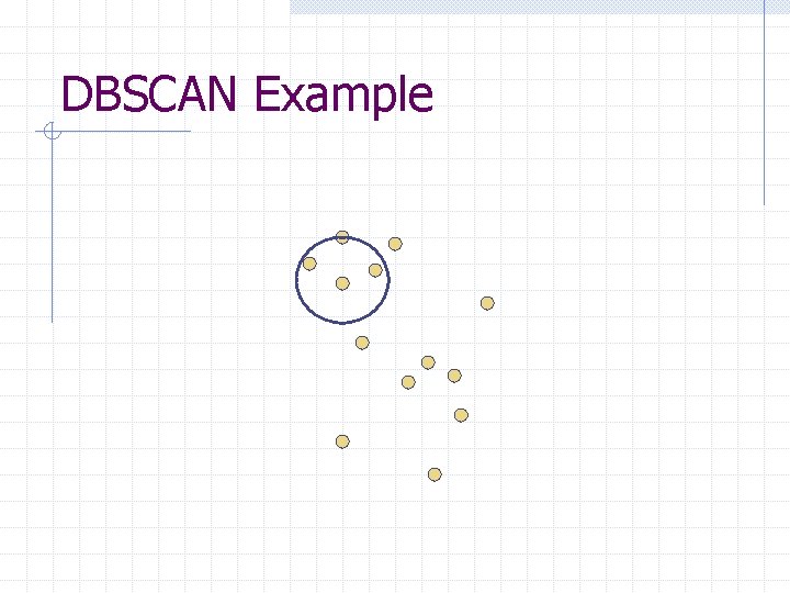 DBSCAN Example 