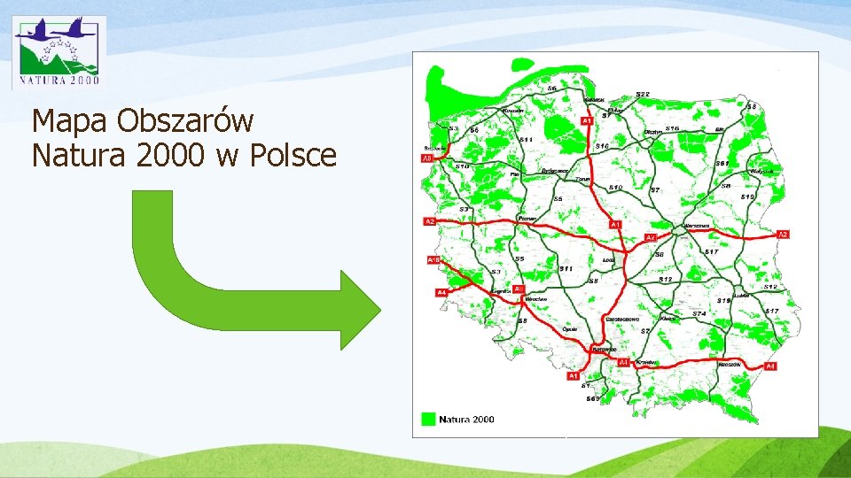 Mapa Obszarów Natura 2000 w Polsce 