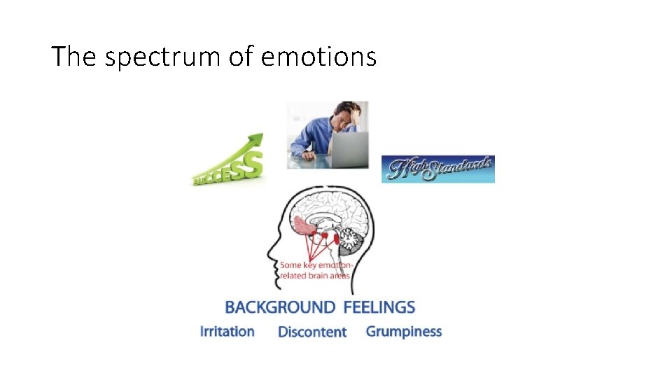 The spectrum of emotions 