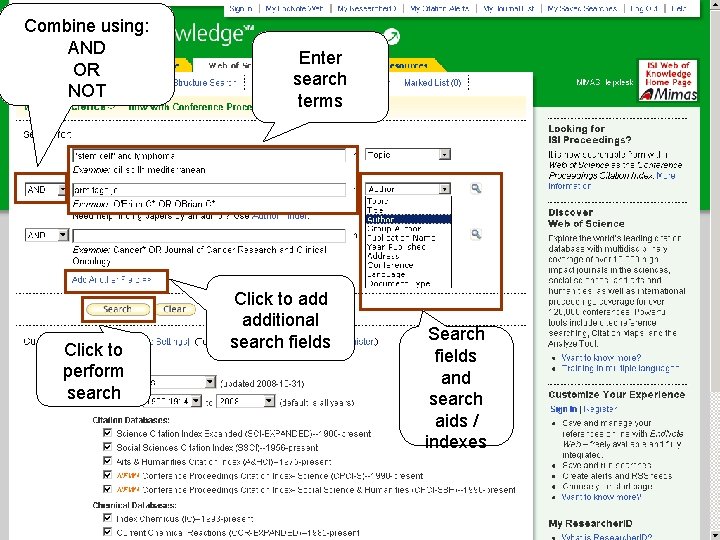 Combine using: AND OR NOT Click to perform search Enter search terms Click to Combine using: AND OR NOT Click to perform search Enter search terms Click to