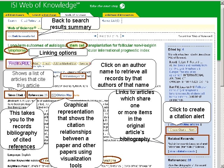 Back to search results summary Linking options Shows a list of articles that cite Back to search results summary Linking options Shows a list of articles that cite
