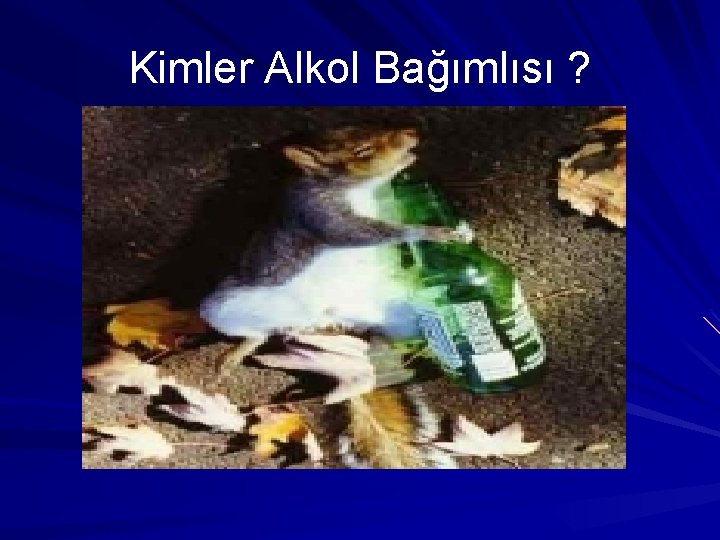 Kimler Alkol Bağımlısı ? 