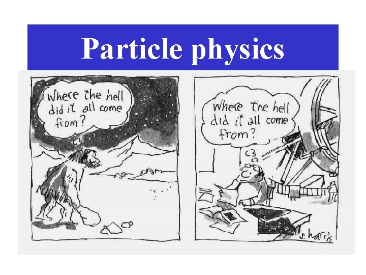 Particle physics 