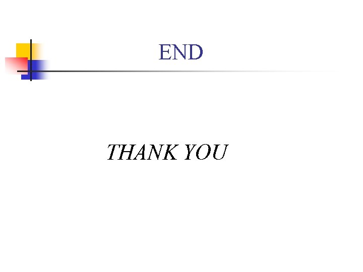 END THANK YOU 