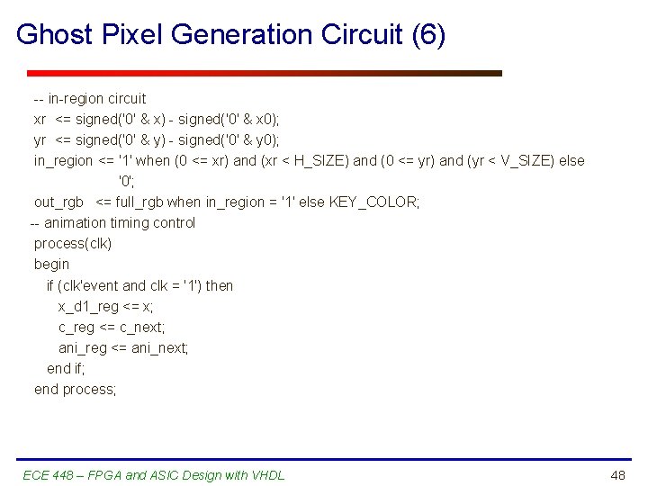 Ghost Pixel Generation Circuit (6) -- in-region circuit xr <= signed('0' & x) -