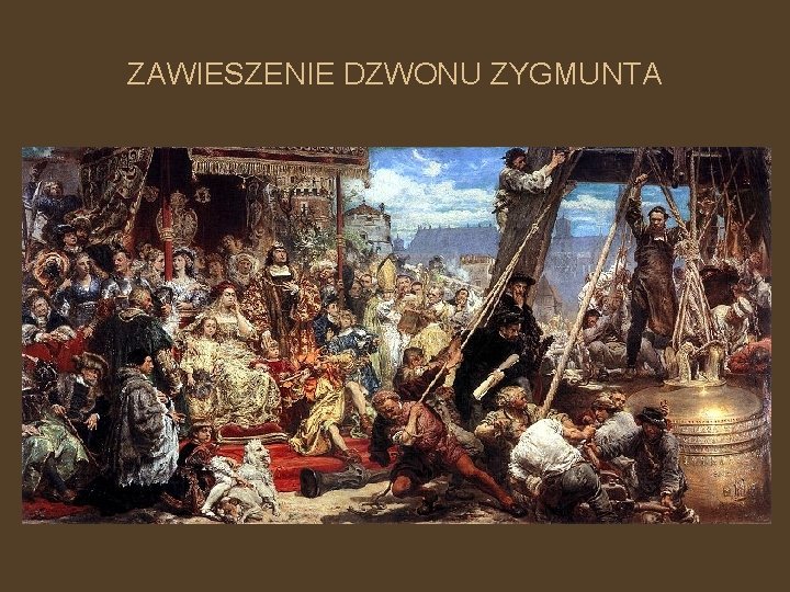 ZAWIESZENIE DZWONU ZYGMUNTA 