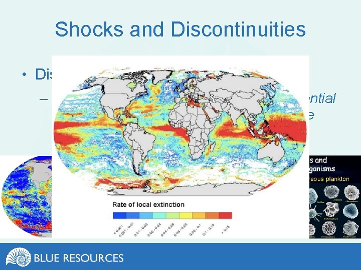 Shocks and Discontinuities • Discontinuities – Long-term trends that undermine the potential of a