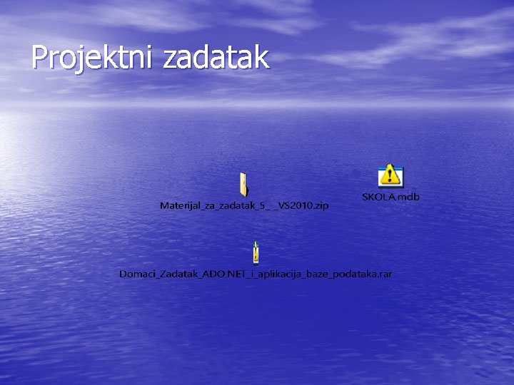 Projektni zadatak 