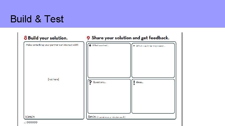 Build & Test 