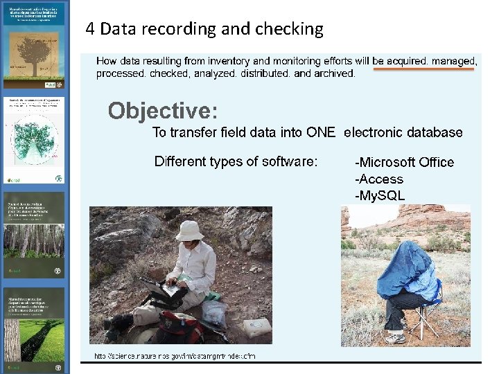 4 Data recording and checking 