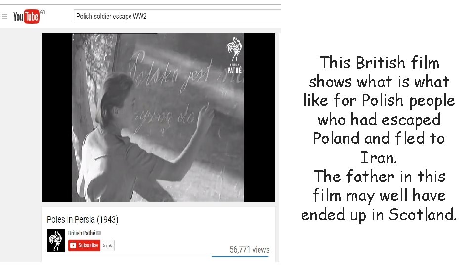 This British film shows what is what like for Polish people who had escaped