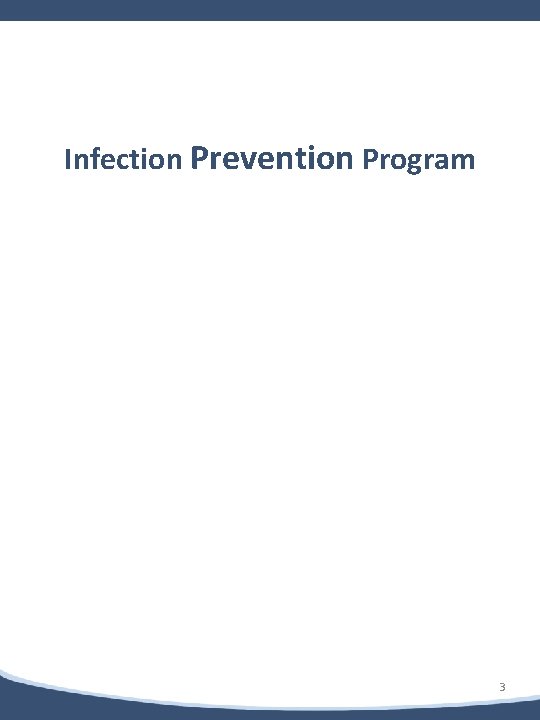 b Infection Prevention Program 3 
