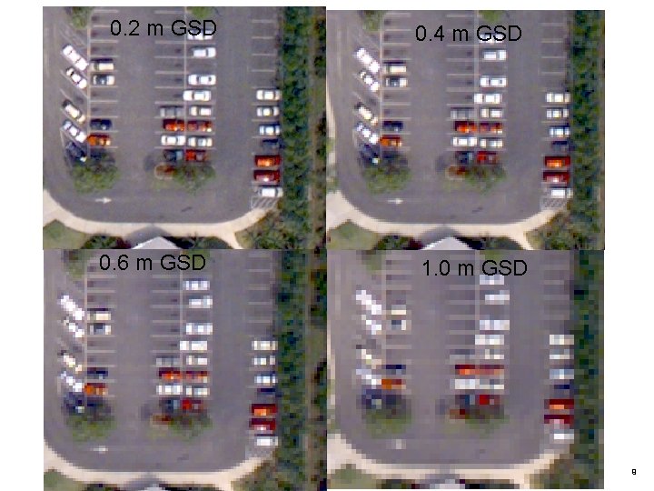 0. 2 m GSD 0. 4 m GSD Stennis Space Center 0. 6 m