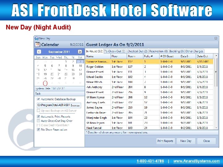 New Day (Night Audit) 