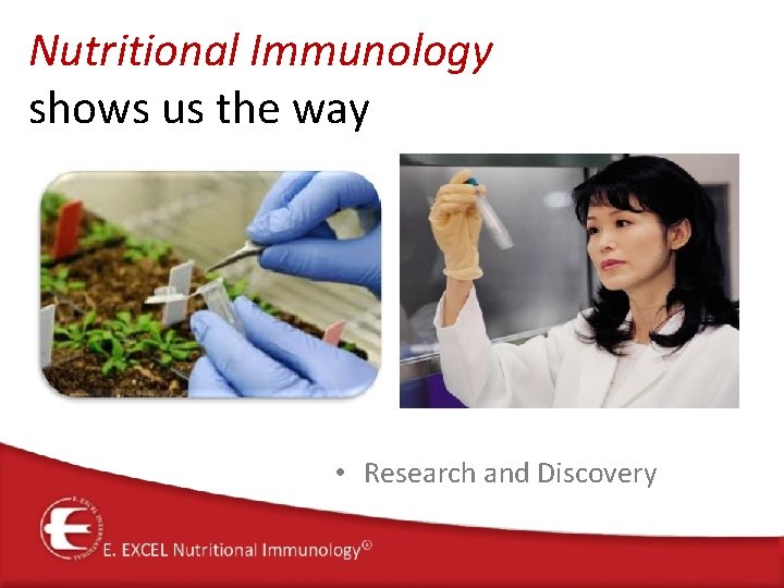 Nutritional Immunology shows us the way • Research and Discovery 
