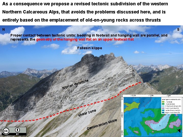 As a consequence we propose a revised tectonic subdivision of the western Northern Calcareous