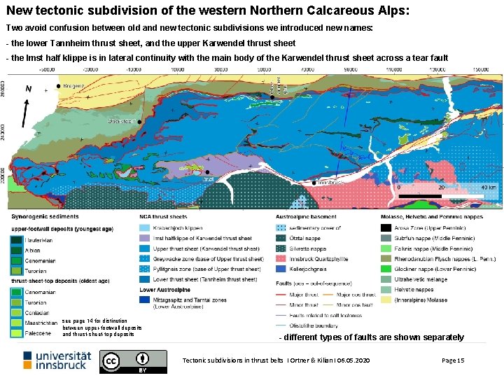 New tectonic subdivision of the western Northern Calcareous Alps: Two avoid confusion between old