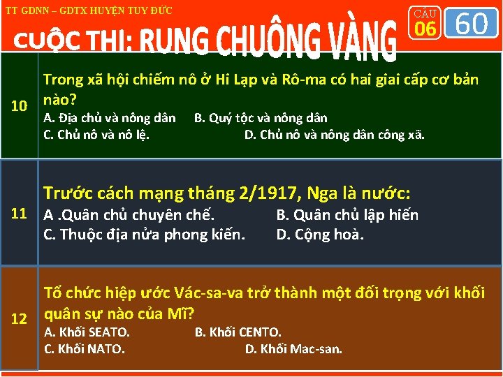 TT GDNN – GDTX HUYỆN TUY ĐỨC C U 06 02 01 00 60