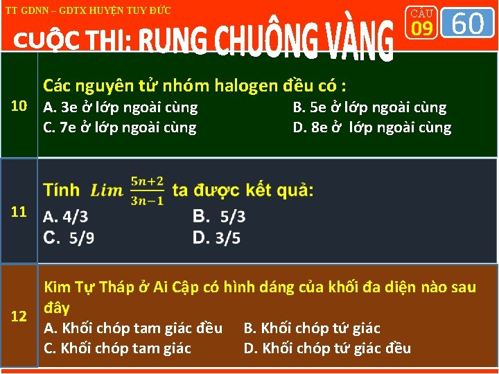 TT GDNN – GDTX HUYỆN TUY ĐỨC C U 09 02 01 00 60