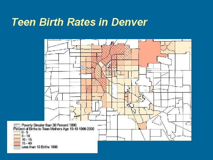 Teen Birth Rates in Denver 