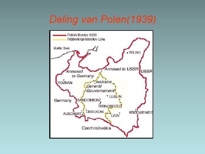 Deling van Polen(1939) 